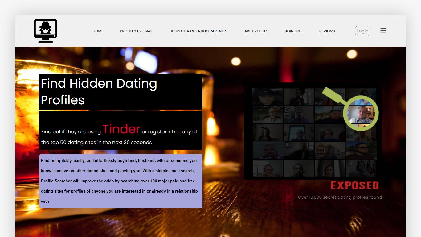 Profile Searcher - Find Hidden Dating Profiles - Online Research for ...